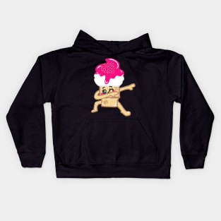 Dancing Steppes Rocking Beaten Dances Ice Cream Kids Hoodie